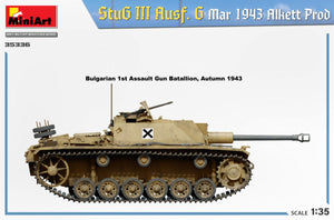 Mini Art 35336 StuG III Ausf. G Mar 1943 Alkett Prod 1/35 – zdjęcie 6