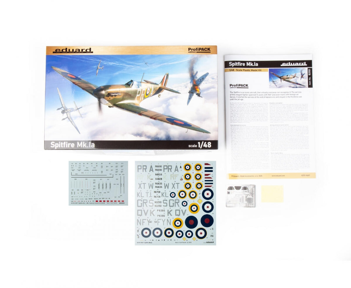 Eduard 82151 Spitfire Mk.Ia ProfiPACK 1/48