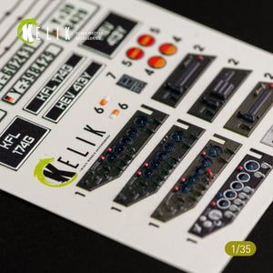 KELIK K35008 UNIMOG 404 INTERIOR 3D DECALS FOR ICM KIT 1/35 – image 2