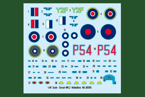 Hobby Boss 80395 Corsair MK.2 1/48 – zdjęcie 4
