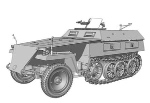 Das Werk DW35029 le.SPW Sd.Kfz.250/1 Ausf.B (neu) 1/35 – zdjęcie 4