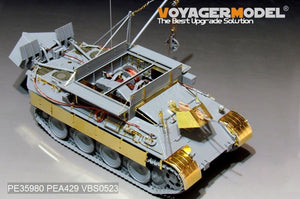 Voyager Model PE35980 WWII German Bergepanther Ausf.A (Late type,Panther G tool holders) Basic For TAKOM 2101 1/35 – imagen 7