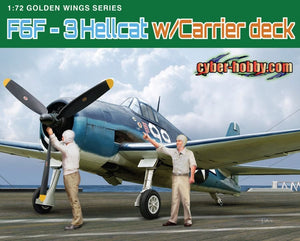 Cyber Hobby 5117 F6F-3 Hellcat w/Flight Deck 1/72