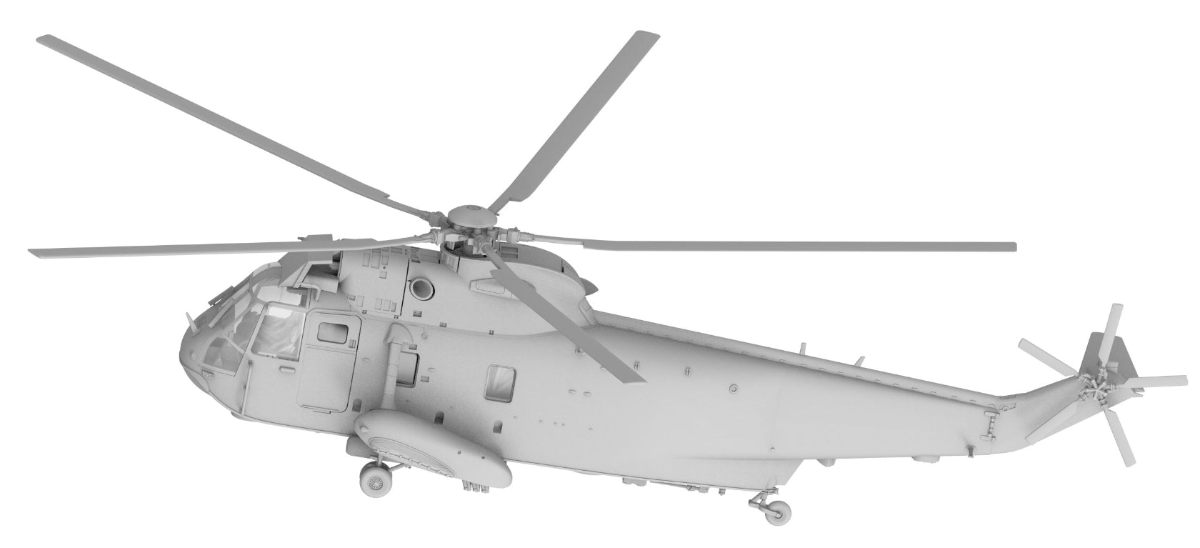 Fore Art R1901 Sikorsky SH-3 H Sub-Hunter 1/72 – zdjęcie 3