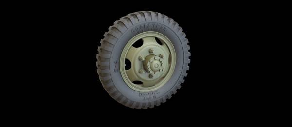 Panzer Art RE35-447 GMC wheels with mud tracks 1/35 – zdjęcie 4