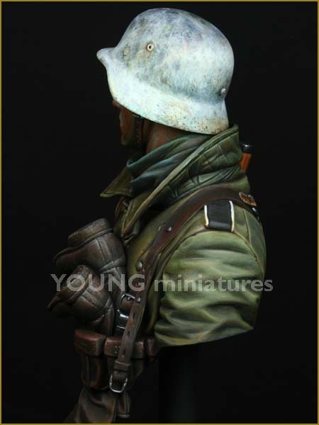 Young Miniatures YM1825 German Infantry Russian Front WWII 1/10 – zdjęcie 6