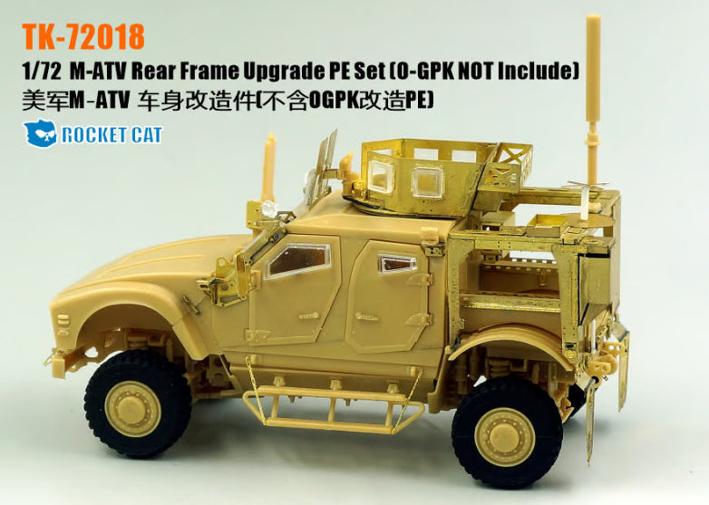 T-Model TK72018 M-ATV - Rear Frame Upgrade PE Set 1/72 – imagen 3