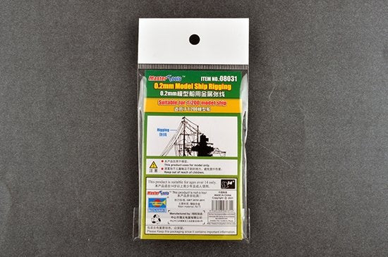 Trumpeter 08031 0.2mm Model ship Rigging - statek olinowanie – zdjęcie 2
