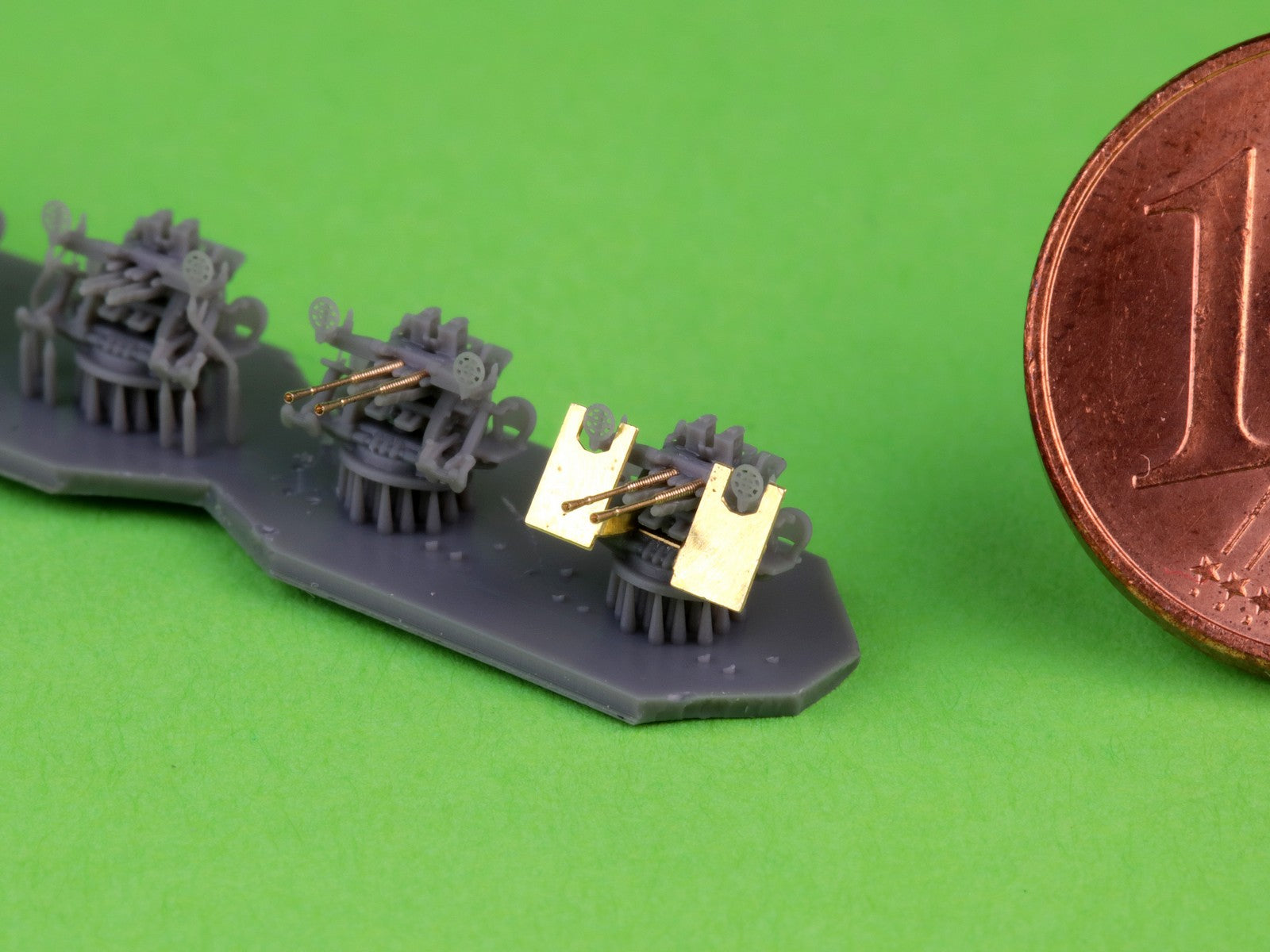 Master SM-350-122 IJN Type 96 25mm - PODWÓJNA podstawa - wczesna z celownikiem pierścieniowym (6 szt.) 1/350 – zdjęcie 3