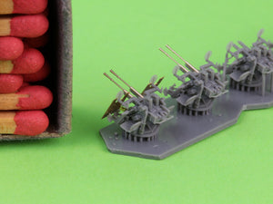 Master SM-200-011 IJN Type 96 25mm - PODWÓJNA podstawa - wczesna z celownikiem pierścieniowym (4 szt.) 1/200 – zdjęcie 4