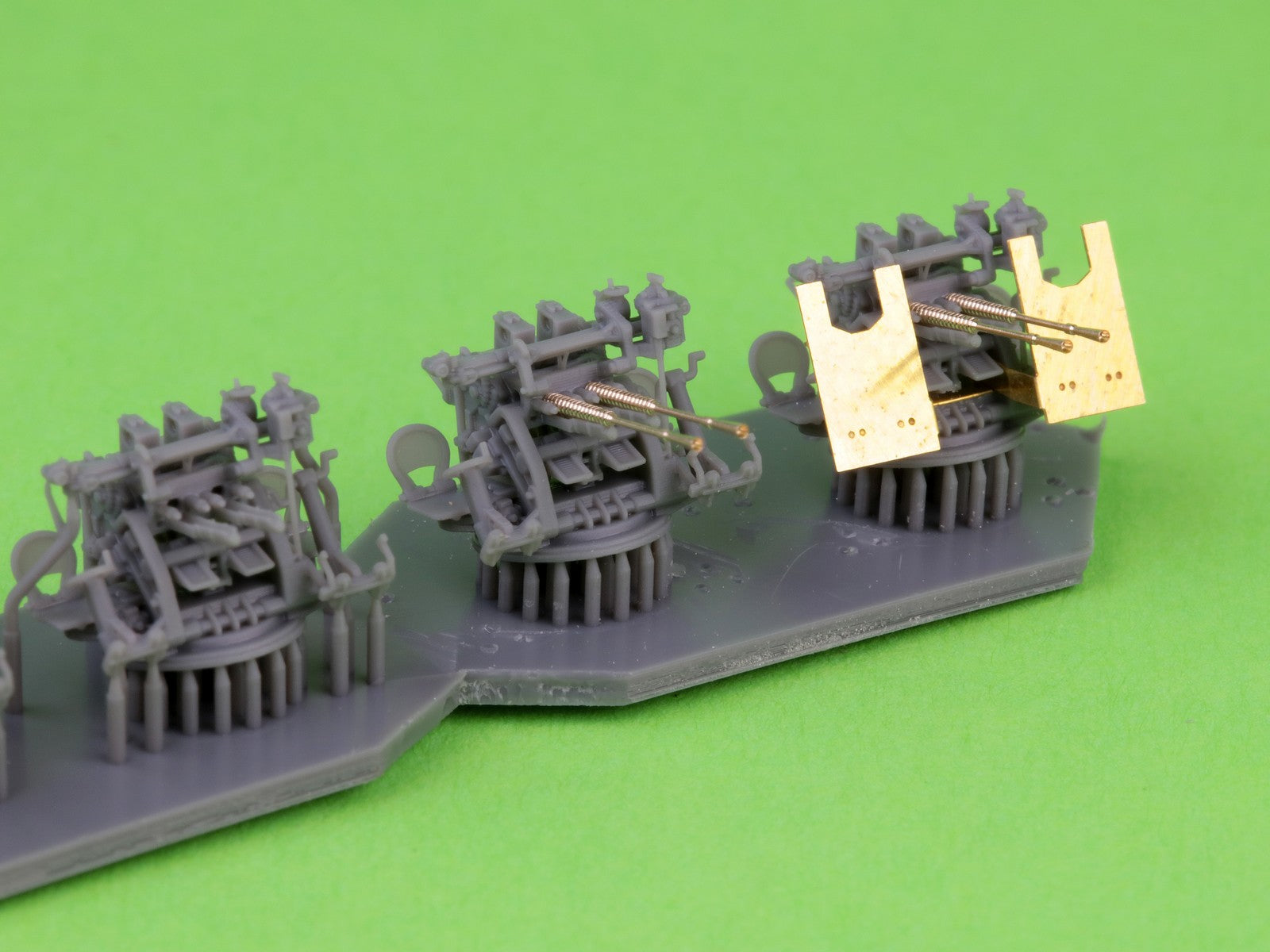 Master SM-200-012 IJN Type 96 25mm - PODWÓJNA podstawa - późna z celownikiem mechanicznym &amp;quot;Le Prieur&amp;quot; (4 szt.) 1/200 – zdjęcie 5