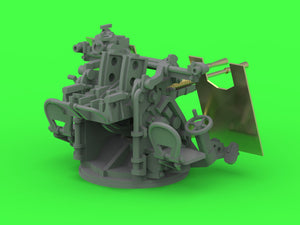 Master SM-200-012 IJN Type 96 25mm - PODWÓJNA podstawa - późna z celownikiem mechanicznym &amp;quot;Le Prieur&amp;quot; (4 szt.) 1/200 – zdjęcie 9