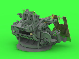 Master SM-200-014 IJN Type 96 25mm - POTRÓJNA podstawa - późna z celownikiem mechanicznym &amp;quot;Le Prieur&amp;quot; (4 szt.) 1/200 – imagen 9