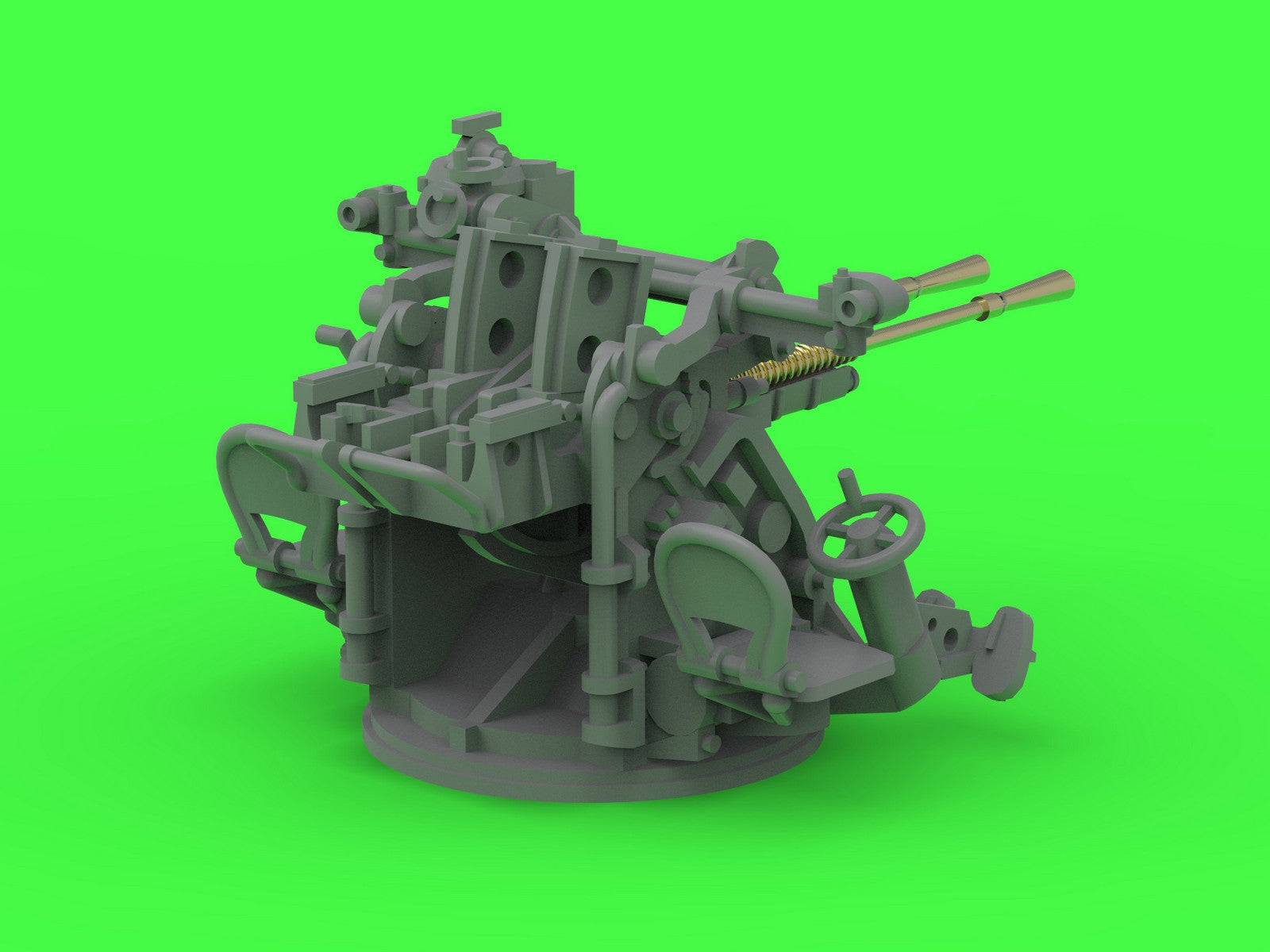 Master SM-200-012 IJN Type 96 25mm - PODWÓJNA podstawa - późna z celownikiem mechanicznym &amp;quot;Le Prieur&amp;quot; (4 szt.) 1/200 – zdjęcie 10