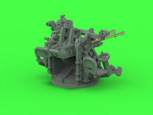 Master SM-350-123 IJN Type 96 25mm - PODWÓJNA podstawa - późna z celownikiem mechanicznym &amp;quot;Le Prieur&amp;quot; (6 szt.) 1/350 – Bild 10
