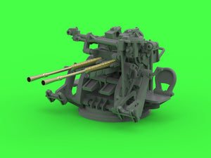 Master SM-200-012 IJN Type 96 25mm - PODWÓJNA podstawa - późna z celownikiem mechanicznym &amp;quot;Le Prieur&amp;quot; (4 szt.) 1/200 – zdjęcie 11
