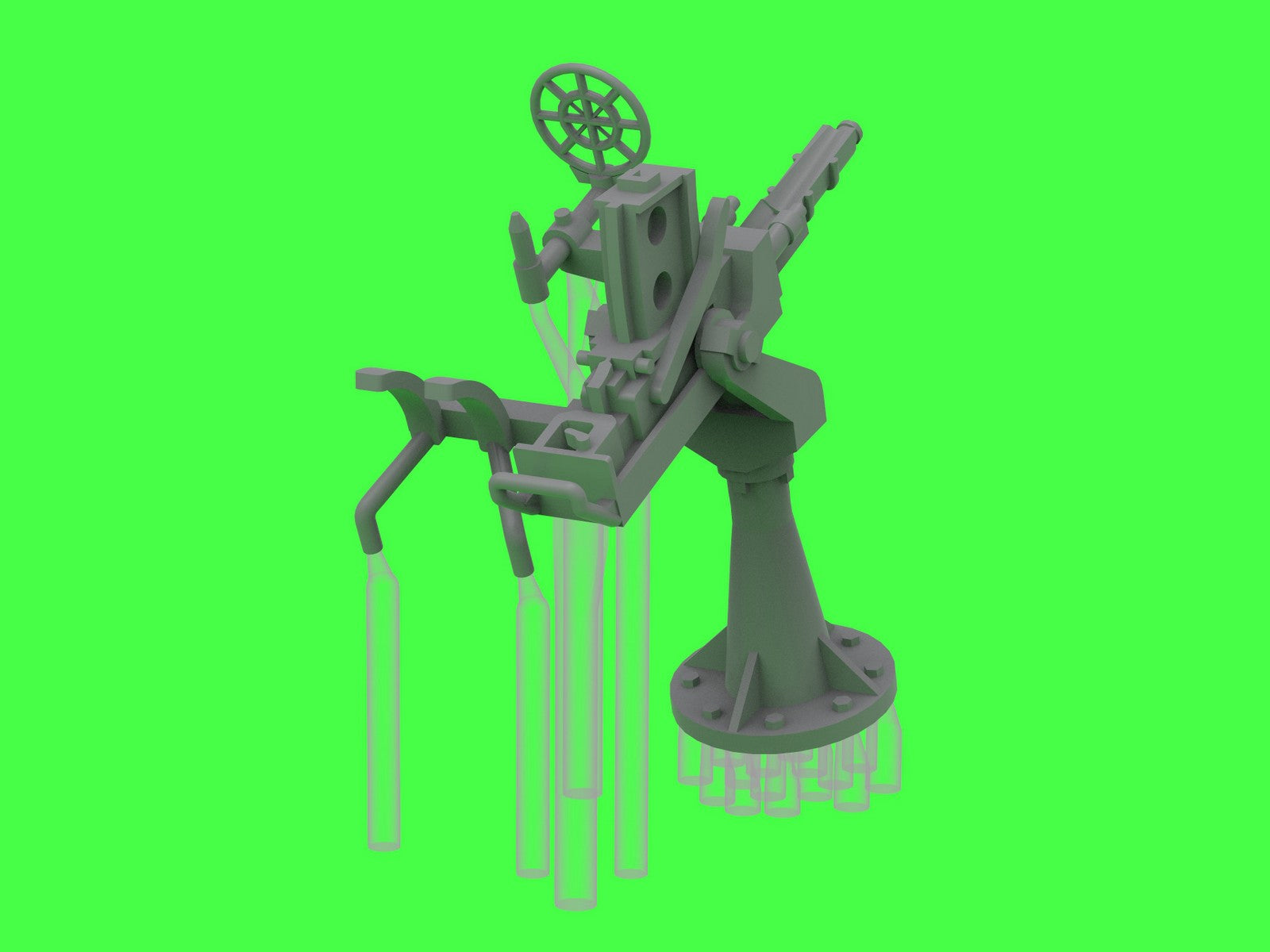 Master SM-200-010 IJN Type 96 25mm - POJEDYNCZA podstawa - (8 szt.) 1/200 – immagine 13