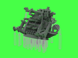 Master SM-200-012 IJN Type 96 25mm - PODWÓJNA podstawa - późna z celownikiem mechanicznym &amp;quot;Le Prieur&amp;quot; (4 szt.) 1/200 – zdjęcie 12