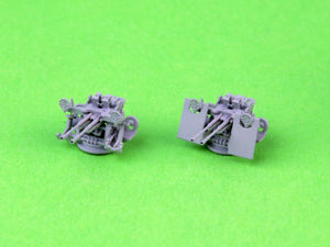Master SM-350-122 IJN Type 96 25mm - PODWÓJNA podstawa - wczesna z celownikiem pierścieniowym (6 szt.) 1/350 – zdjęcie 15