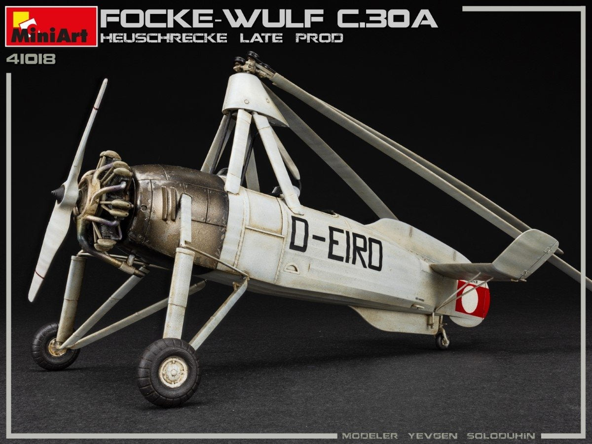 MiniArt 41018 FOCKE-WULF FW C.30A HEUSCHRECKE. LATE PROD 1/35 – image 8