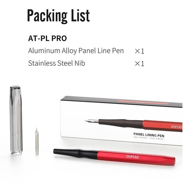 DSPIAE AT-PL-PRO Aluminum Alloy Panel Line Pen