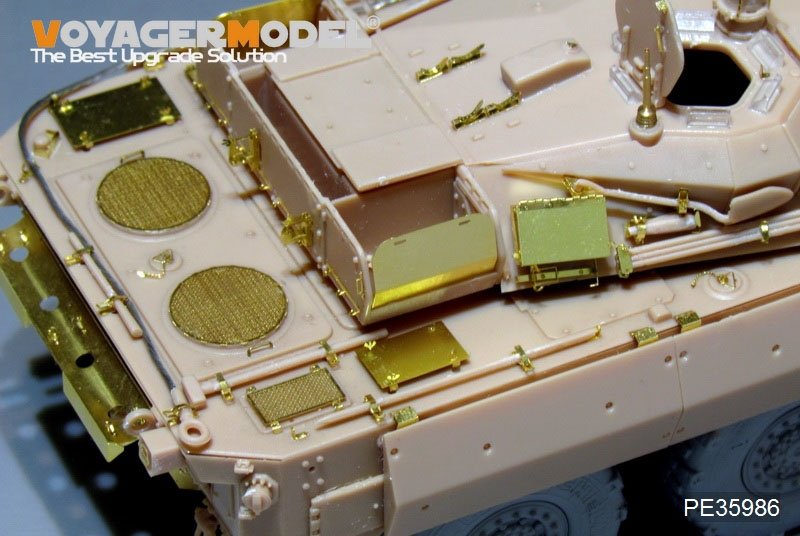 Voyager Model PE35986 Modern French AMX-10RCR Tank Destroyer Basic For TigerModel 4602 1/35 – image 12