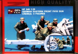 Hobby Fan HF549 GERMAN EASTERN FRONT FH-18 GUN CREW(II)-4 FIGURES 1/35 – zdjęcie 2