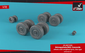 Armory Models AW72509 Concorde wheels w/ weighted tires, late 1/72 – image 4