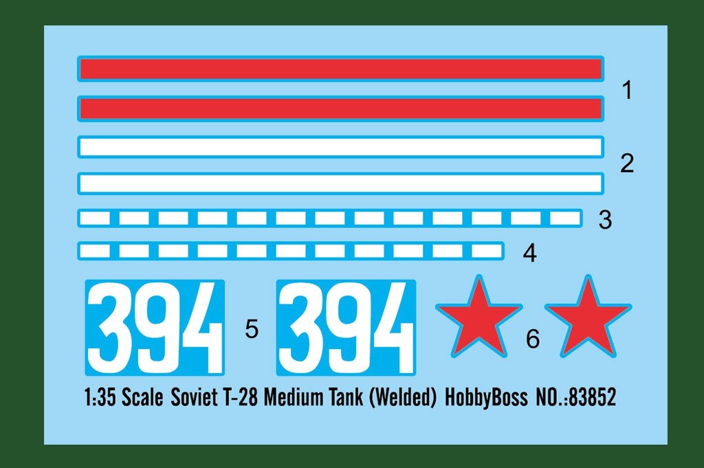 Hobby Boss 83852 Soviet T-28 Medium Tank Welded – image 4