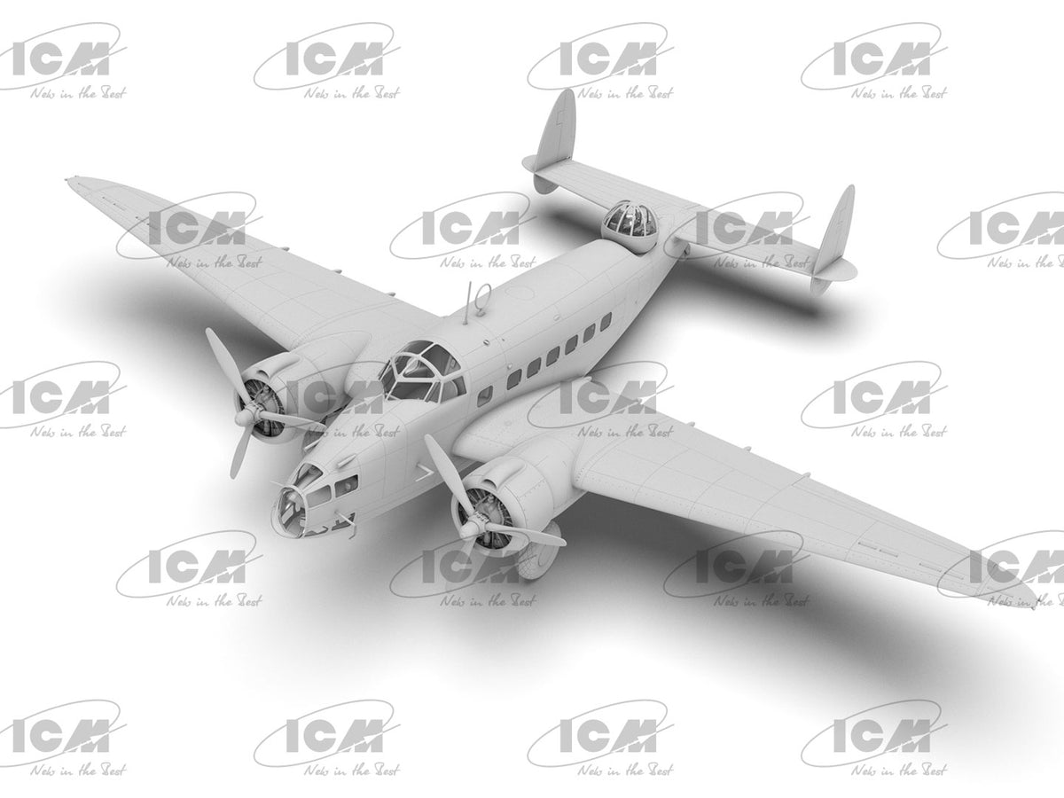 ICM 48331 Lockheed Hudson Mk. III WWII British Reconnaissance Bomber 1/48 – zdjęcie 2