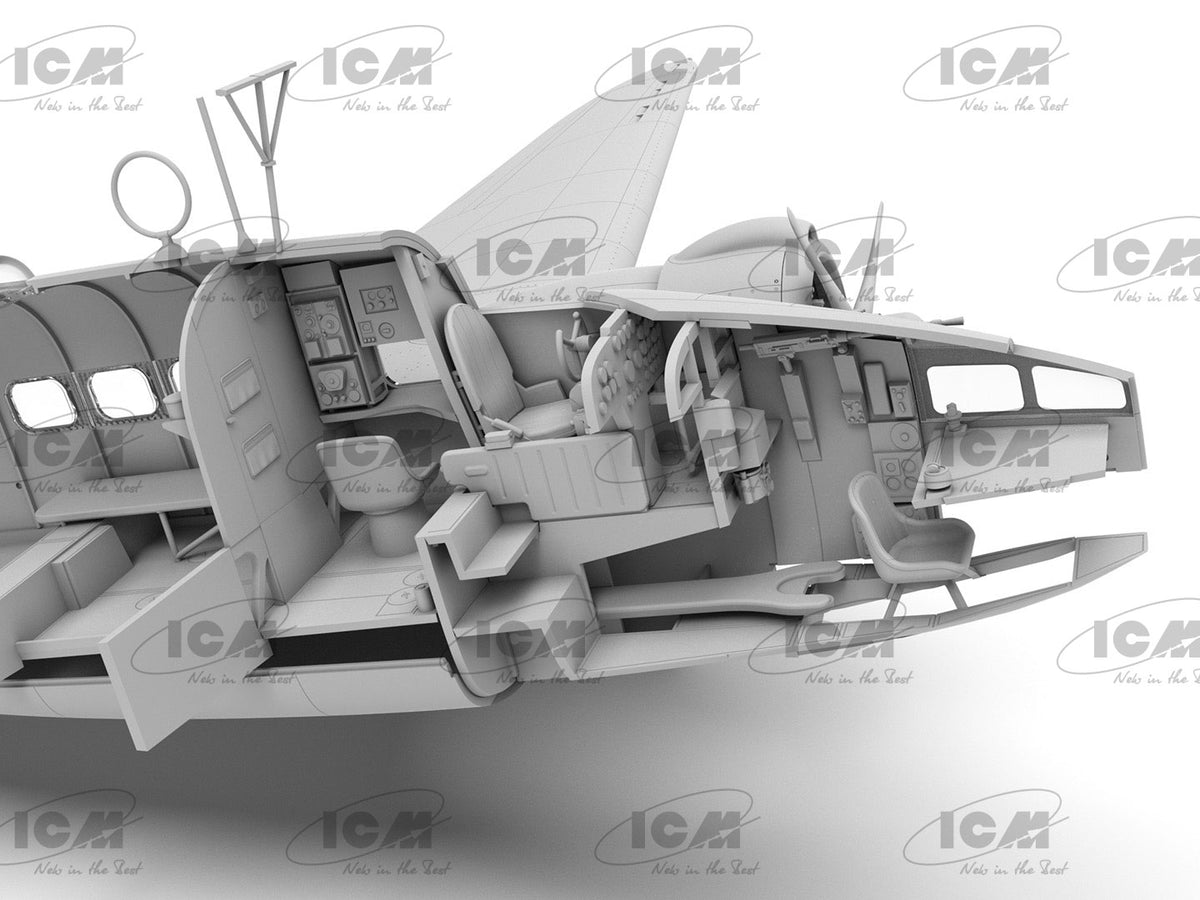 ICM 48331 Lockheed Hudson Mk. III WWII British Reconnaissance Bomber 1/48 – zdjęcie 4