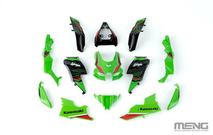 Meng MT-007T Kawasaki Ninja ZX-10T KRT Edition (Pre-Colored Edition) 1/9 – immagine 4