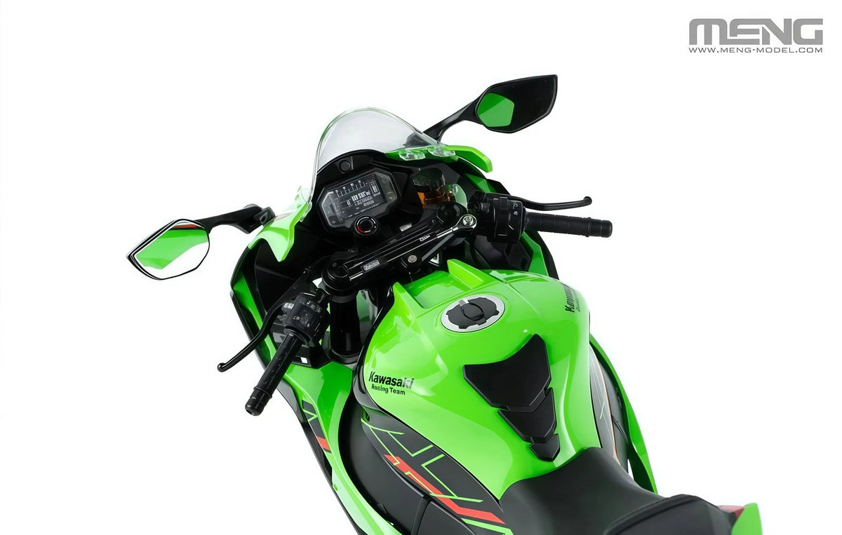 Meng MT-007T Kawasaki Ninja ZX-10T KRT Edition (Pre-Colored Edition) 1/9 – immagine 6