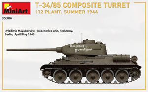 MiniArt 35306 T-34/85 COMPOSITE TURRET. 112 PLANT. SUMMER 1944 1/35 – image 17