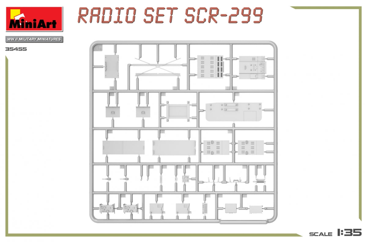 MiniArt 35455 U.S. RADIO SET SCR-299 1/35 – zdjęcie 3