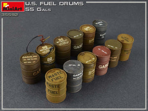 MiniArt 35592 U.S. FUEL DRUMS 55 GALS. 1/35 – zdjęcie 3