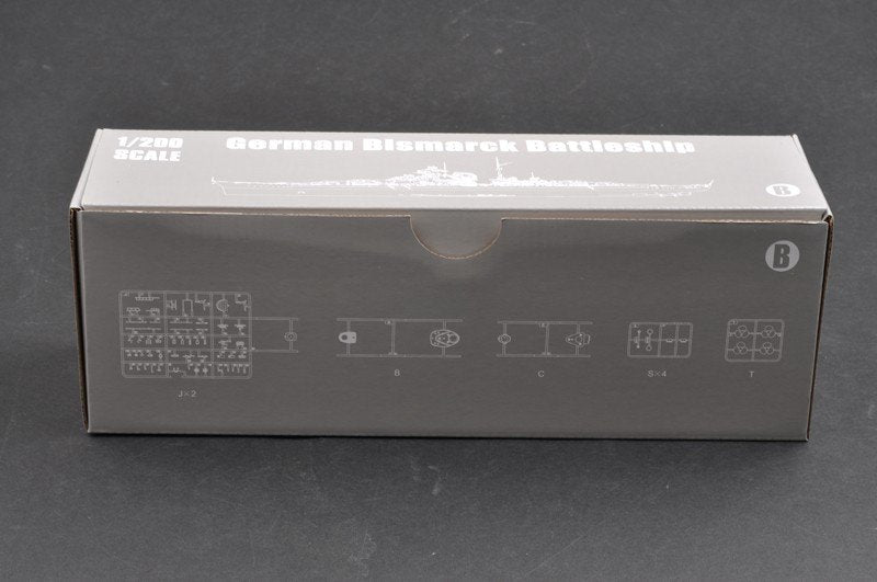 Trumpeter 03702 German Bismarck Battleship 1/200 – zdjęcie 15
