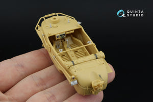 Quinta Studio QD+48553 Schwimmwagen type 166 3D-Printed &amp;amp; coloured Interior on decal paper (Tamiya) (with 3D-printed resin parts) 1/48 – zdjęcie 12