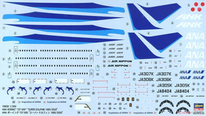 Hasegawa 10839 Boeing 737-500 Super Dolphin 1995/2020 1/200 – zdjęcie 6