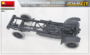 Miniart 39010 AUSTIN ARMORED CAR 3rd SERIES: GERMAN, AUSTRO-HUNGARIAN, FINNISH SERVICE. INTERIOR KIT 1/35 – image 12