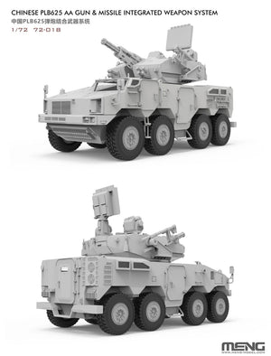 Meng 72-018 Chinese PLB625 AA Gun &amp;amp; Missile Integrated Weapon System 1/72 – imagen 2