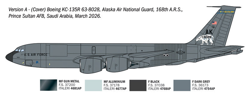 Italeri 91281 Boeing KC-135 R/FR Stratotanker 1/72 – imagen 8