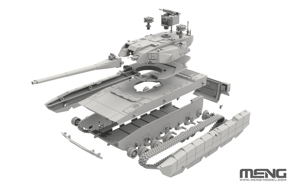 Meng 72-021 Chinese MBT ZTZ100 1/72 – imagen 4