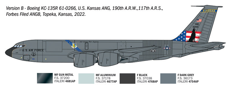 Italeri 91281 Boeing KC-135 R/FR Stratotanker 1/72 – imagen 9