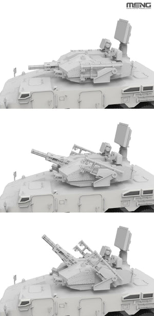 Meng 72-018 Chinese PLB625 AA Gun &amp;amp; Missile Integrated Weapon System 1/72 – imagen 5