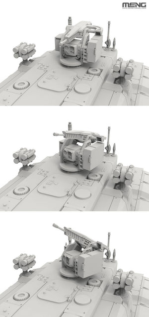 Meng 72-021 Chinese MBT ZTZ100 1/72 – imagen 6