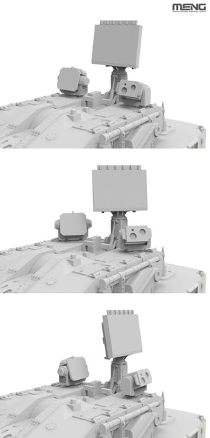 Meng 72-018 Chinese PLB625 AA Gun &amp;amp; Missile Integrated Weapon System 1/72 – imagen 8