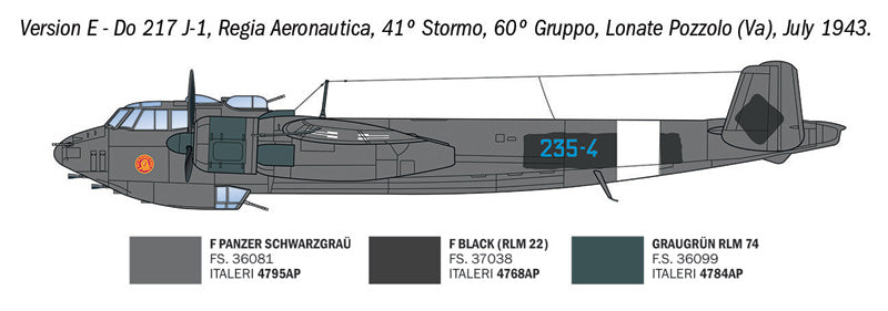 Italeri 91266 Dornier Do-217 J-1 / J-2 Nachtjaeger 1/72 – zdjęcie 10