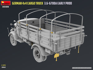 MiniArt 35199 German 3t 4x4 Cargo Truck 3.6-6700A 1/35 – zdjęcie 24