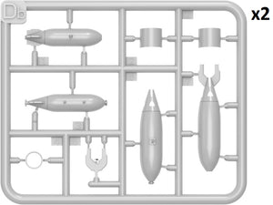 MiniArt 50002 RAF Bomb Trolleys Type C Mk. II 1/48 – zdjęcie 6